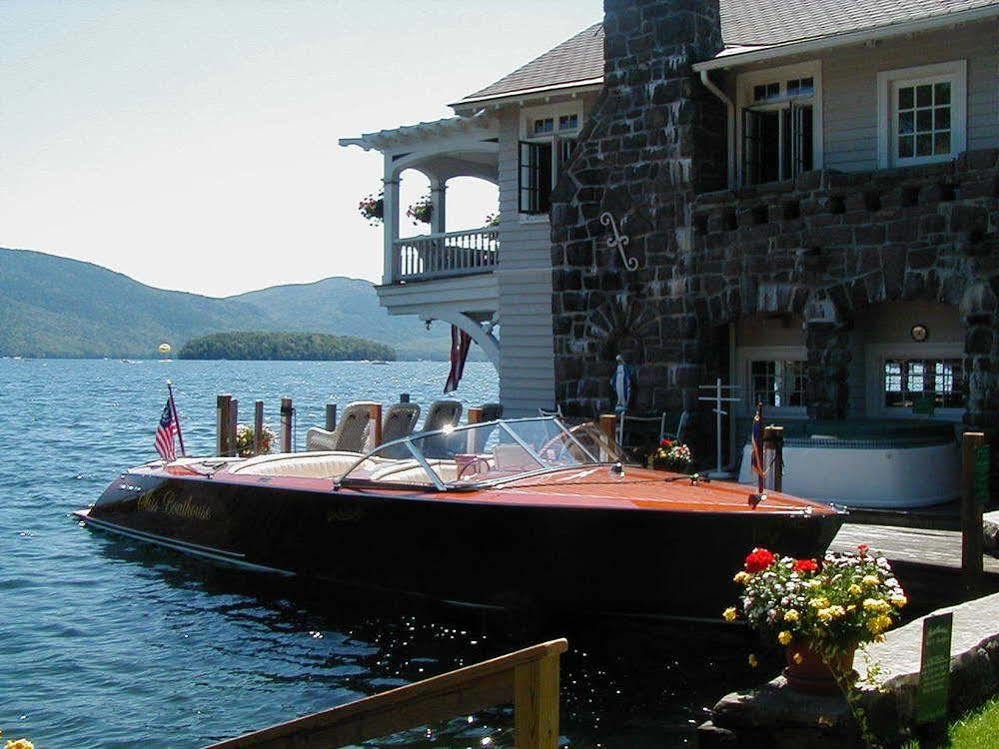 Lake George Boathouse Waterfront Lodging Болтон-Лендинг Экстерьер фото